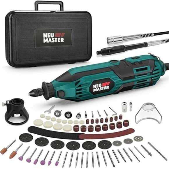 180W Rotary Tool Kit, Corded Power Rotary Tools with 165 Accessories - Picture 7 of 7